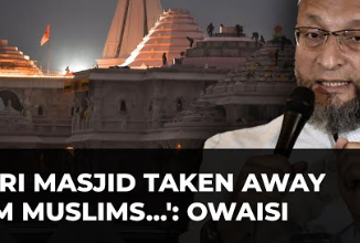 Babri Masjid Taken Away From Muslims Very Systematically: Asaduddin Owaisi