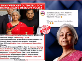 Will FM Sitharaman Announce 3-day Week Off Policy In Interim Budget? Here's The Truth Behind Viral Post