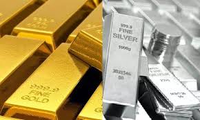 Gold, silver plunge up to 6% on global weakness, rupee hits 93.84 against US dollar