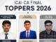 CA Final Result 2026 OUT: सीए फाइनल का रिजल्ट जारी, पटियाला के नूर सिंगला ने 83.17% अंकों के साथ किया टॉप