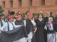 CJP protest: Fresh talks between Centre, protestors today; Opposition MPs wear black to Parliament, demand Pradhan’s resignation