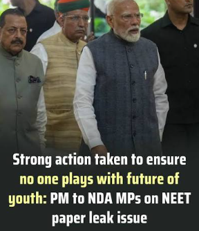 ‘Paper leaks matter of national concern’: PM Modi assures severe punishment for NEET culprits