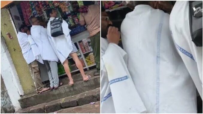 Railway bedsheets turn streetwear: Trio's viral shopping video sparks laughs and questions