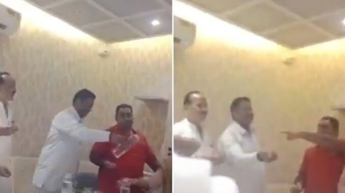 Swearing on holy water to split the spoils: UP councillors caught on camera in bizarre bribe-sharing oath