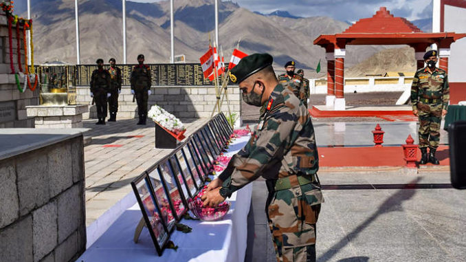 Indian Army pays homage to martyrs of Galwan valley clash on first anniversary