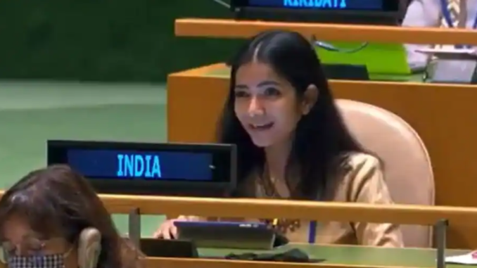 Meet Sneha Dubey, the IFS officer who tore into Imran Khan at UN