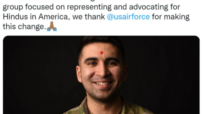 US Air Force permits Indian-origin airman to wear Tilak while in uniform - Read about his plea here