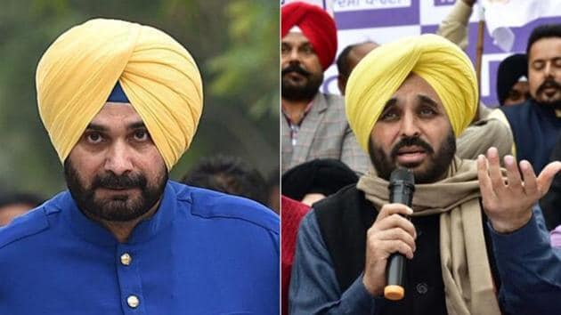 Navjot Singh Sidhu takes U-Turn, targets Congress, calls Bhagwant Mann 'honest man'