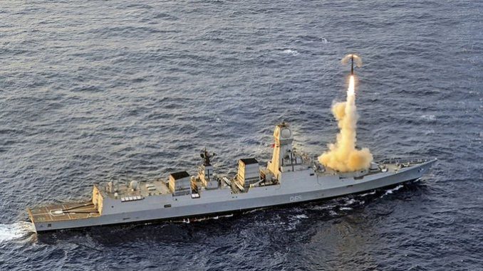 BrahMos supersonic missile ‘creates hole' in Indian Navy's abandoned ship