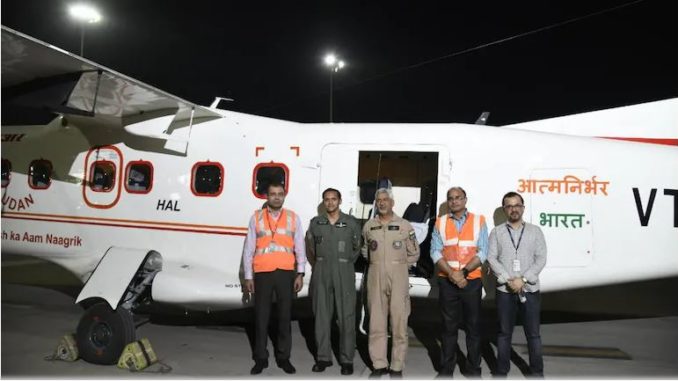 First India-Made civilian aircraft Dornier 228 delivered to Alliance Air