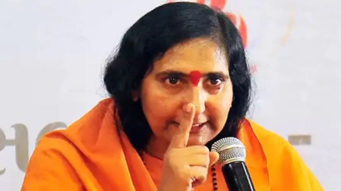 Mission 'Hindu Rashtra': Sadhvi Ritambara asks Hindu couples to produce 4 kids each and dedicate 2 to nation