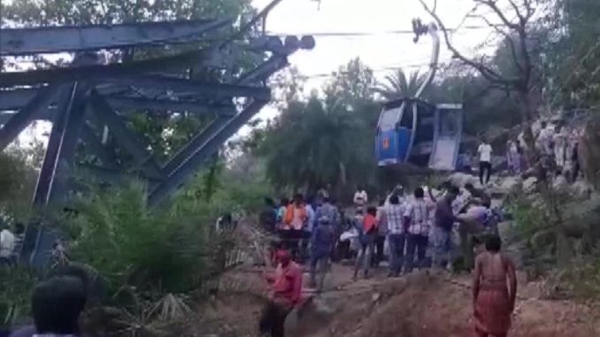 At least three dead, several injured after cable cars in Jharkhand's Deoghar ropeway collide; 2 IAF choppers involved in rescue operations