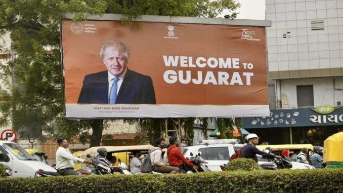 UK PM Boris Johnson arrives in Gujarat for the first time, begins two-day visit to India