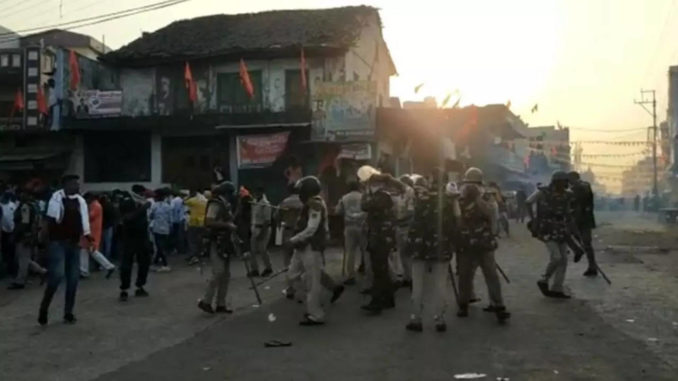 Curfew in MP's Khargone city after violence during Ram Navami procession, 77 arrested