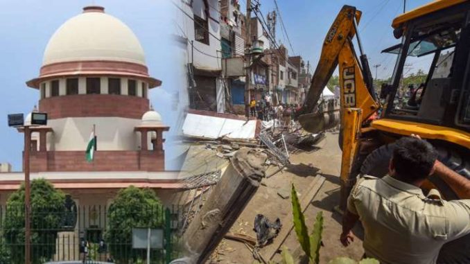 Jahangirpuri demolition: Supreme Court issues notice to NDMC, orders status quo for another two weeks