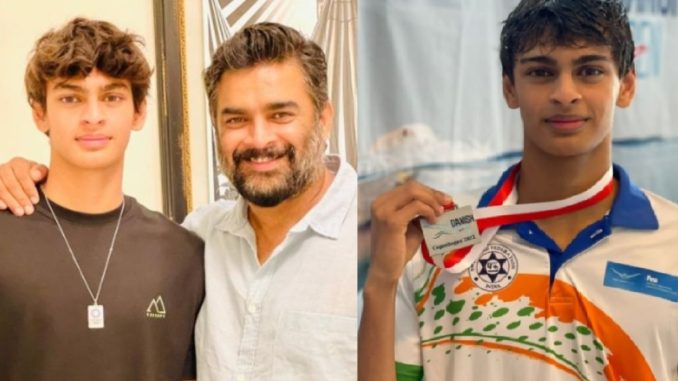 Film star R. Madhavan’s son Vedaant wins silver at Danish Open swimming event, Sajan Prakash wins gold