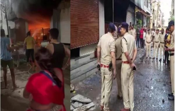 Indore Fire Incident 7 Charred To Death After Fire Breaks Out In Two Storey Building In Madhya 