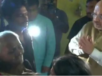 Amit Shah meets family of BJPYM worker Arjun Chowrasia, calls for CBI probe into his death