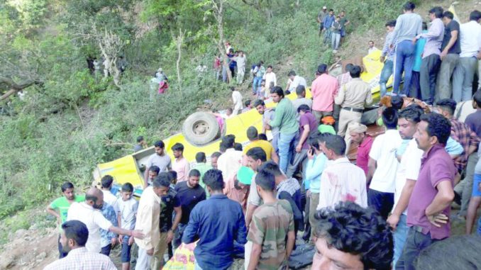 16 dead as school bus in Himachal Pradesh's Kullu falls in gorge, death toll may rise