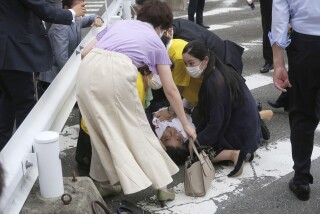 Shinzo Abe, former Japanese PM critically shot at during speech, one detained