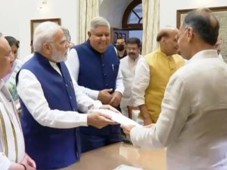 Vice Presidential Elections 2022: NDA candidate Jagdeep Dhankhar files his nomination in presence of PM Narendra Modi