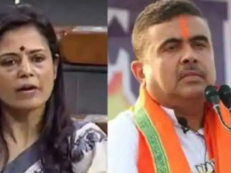 Kaali Poster Row: Suvendu Adhikari visits Bengal governor to protest against Mohua Moita; BJP asks, 'When will Mamata...'