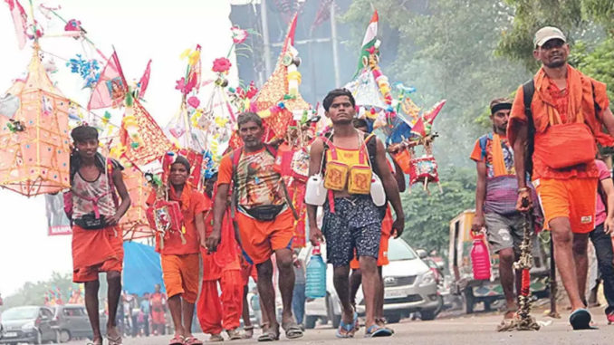 कांवड़ यात्रा पर MHA सख्‍त, IB की रिपोर्ट पर गृह मंत्रालय ने जारी की एडवाइजरी