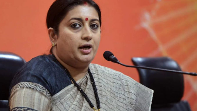 'Adhir Ranjan Chowdhury addressed President as RASHTRAPATNI, country KNOWS...', Smriti Irani TARGETS Congress again