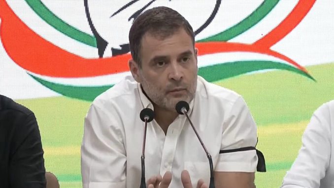 Death of democracy, onset of dictatorship: Congress leader Rahul Gandhi attacks BJP