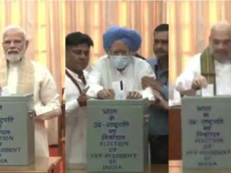 Vice-Presidential Elections 2022: PM Narendra Modi, Manmohan Singh cast votes at Parliament House