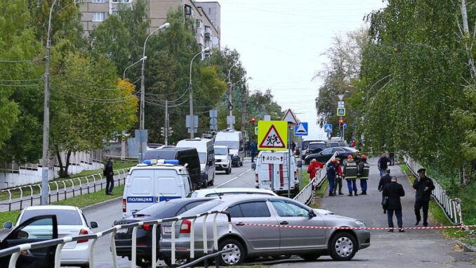 Russia shooting: 13 KILLED, 21 wounded in deadly school shooting in central Russia, gunman kills self