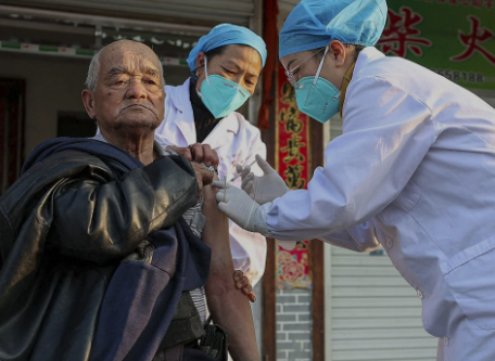 Nearly 24 million elderly people yet to receive first Covid jab in China, says report