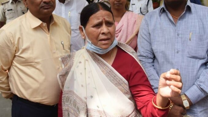 CBI At Ex-Bihar CM Rabri Devi's Residence For Questioning In Alleged Land-For-Jobs Scam