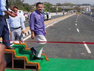 CM Arvind Kejriwal Inaugurates Delhi's Ashram Flyover Extension.