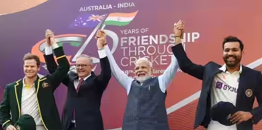 'Height Of Self-Obsession': Congress Mocks PM Over Lap Of Honour At Narendra Modi Stadium Ahead of India Vs Australia 4th Test Match