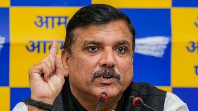 Searches At AAP's Sanjay Singh's Aides' Premises In Liquor Policy Case