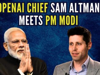 OpenAI CEO Sam Altman Discusses India's Tech Ecosystem With PM Narendra Modi