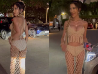 Ramanand Sagar's Glam Great Granddaughter Sakshi Chopra Wore Bralette On Mumbai Streets - Pics