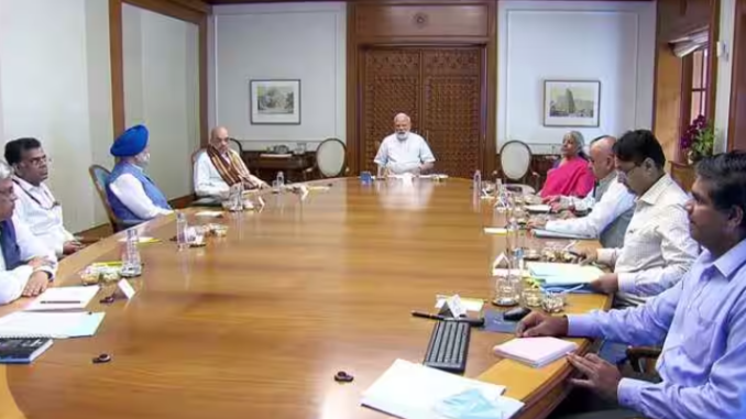 PM Modi Chairs Key Meeting With Ministers; Informed About Manipur Situation