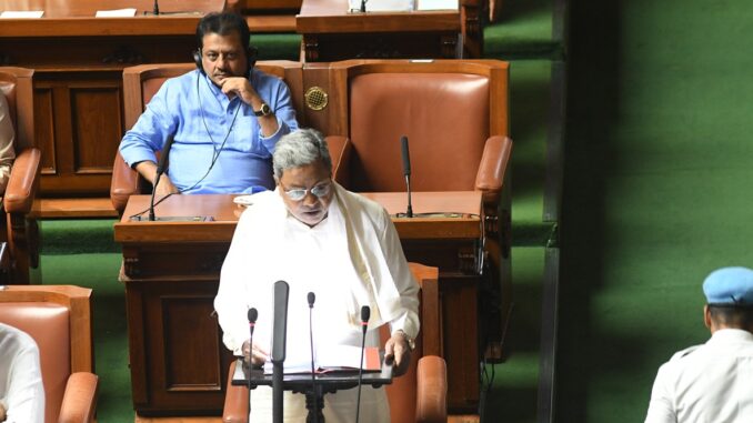 CM Siddaramaiah Sets Aside Rs 52,000 Cr For 5 Guarantees In Karnataka Budget