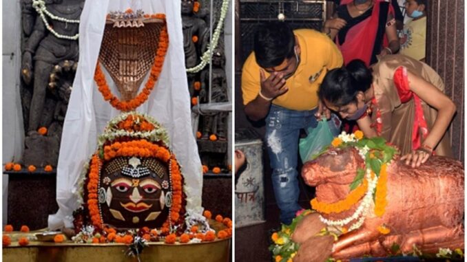 Sawan Somwar 2023: 'हर हर महादेव' से गूंज रहे शिवालय, सावन के आखिरी सोमवार पर मंदिरों में उमड़े शिवभक्त