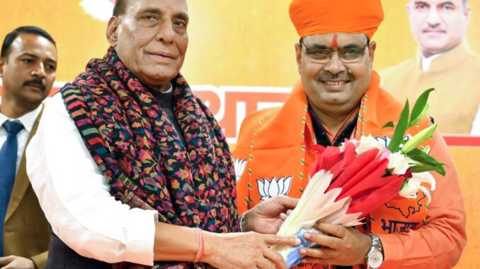 Rajasthan’s New Chief Minister Bhajan Lal Sharma, His Deputies To Take Oath Today In Jaipur