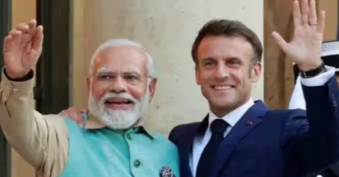 French President Emmanuel Macron Invited To Be Chief Guest At 2024 Republic Day Celebrations