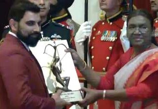 Mohammed Shami Conferred With Arjuna Award By President Of India Droupadi Murmu