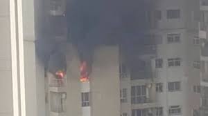 Fire Breaks Out At Flat In Noida's Sector 100 Society