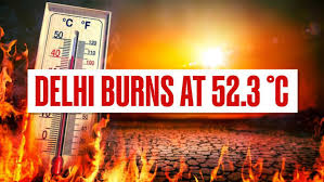 Delhi Records 52.3 Degrees Temperature, Highest Ever So Far; Check Weather Update