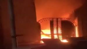 Ghaziabad: Five Including Two Children Die As Fire Breaks Out In Residential Building.