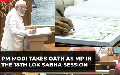 PM Modi, Senior Ministers Take Oath As MPs In 18th Lok Sabha