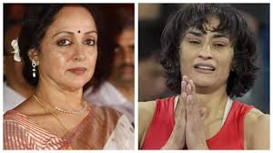 Hema Malini Calls Vinesh Phogat Heroine Of Olympics; Netizens Shame Her For Damage Control