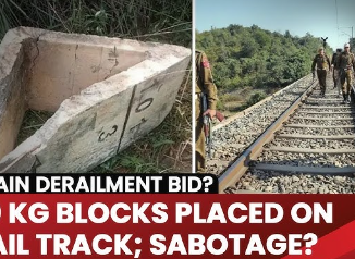 Another Bid To Derail Train, Cement Blocks Found On Tracks In Rajasthan